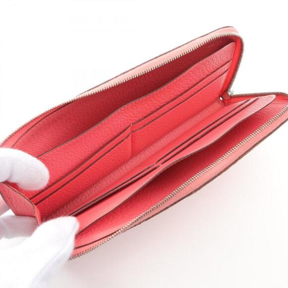 HERMES Pink Leather Wallet - Picture 14 of 14